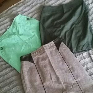 3 WORTHINGTON professional skirts sz 12-14